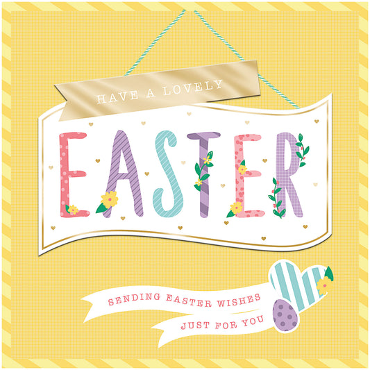 Easter Card Twist Of Candy