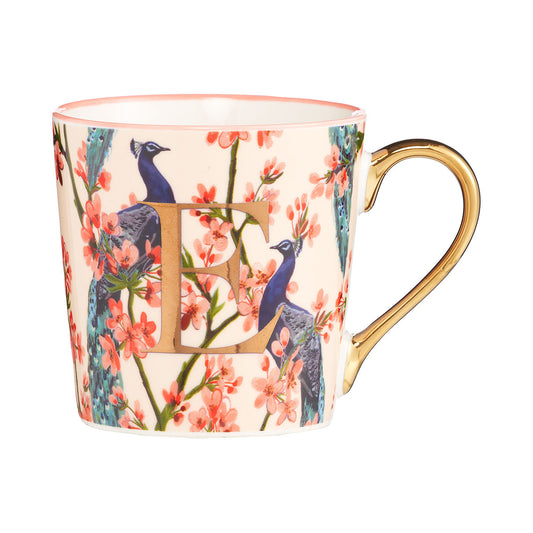 Silk Road Monogram Mug B,E,T