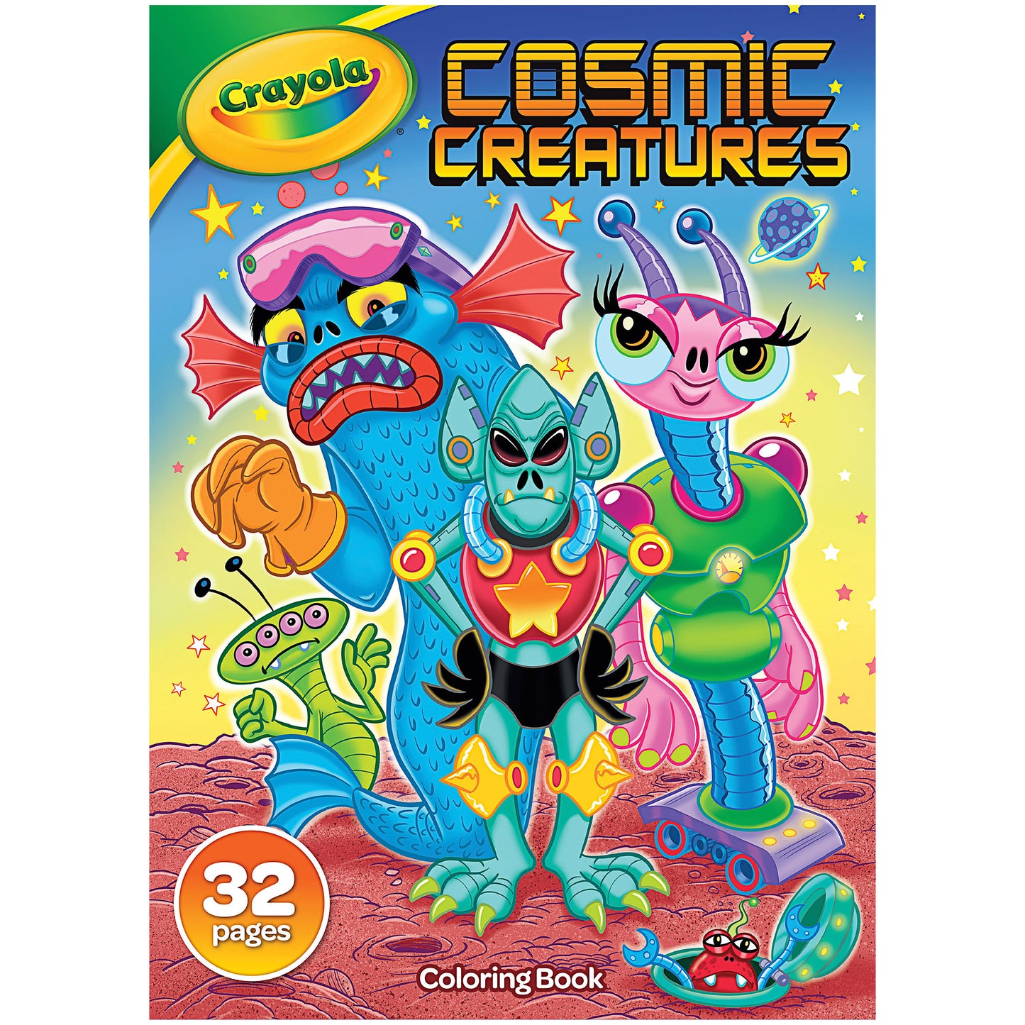 Crayola Colouring Book Cosmic Creatures