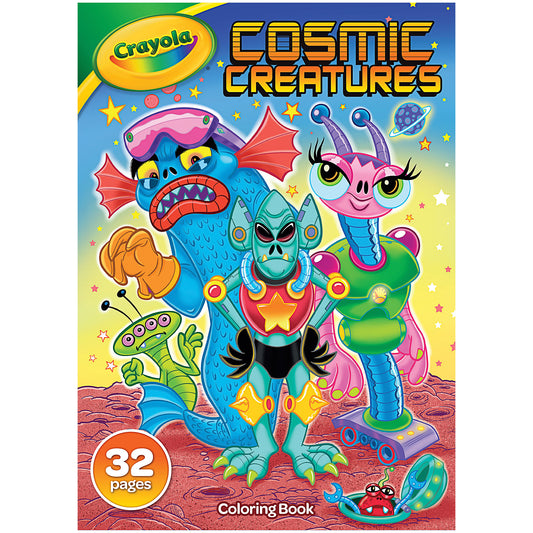 Crayola Colouring Book Cosmic Creatures