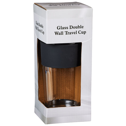 Double Walled Travel Cup Glass