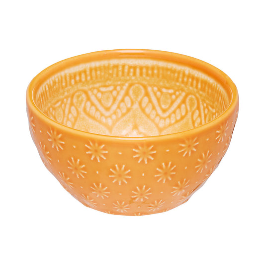 Taj Embossed Bowl 10cm Assorted