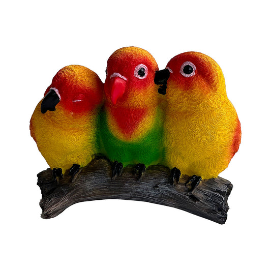 Garden Parrot Family Decoration