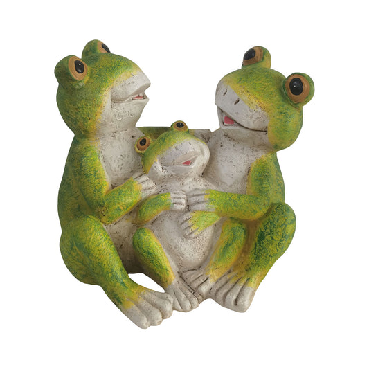 Garden Mother & Baby Frogs Ornament Assorted