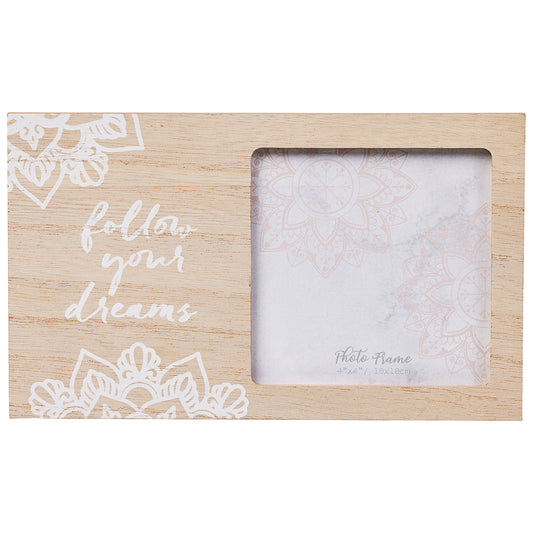 Photo Frame 4x6" Follow Your Dreams