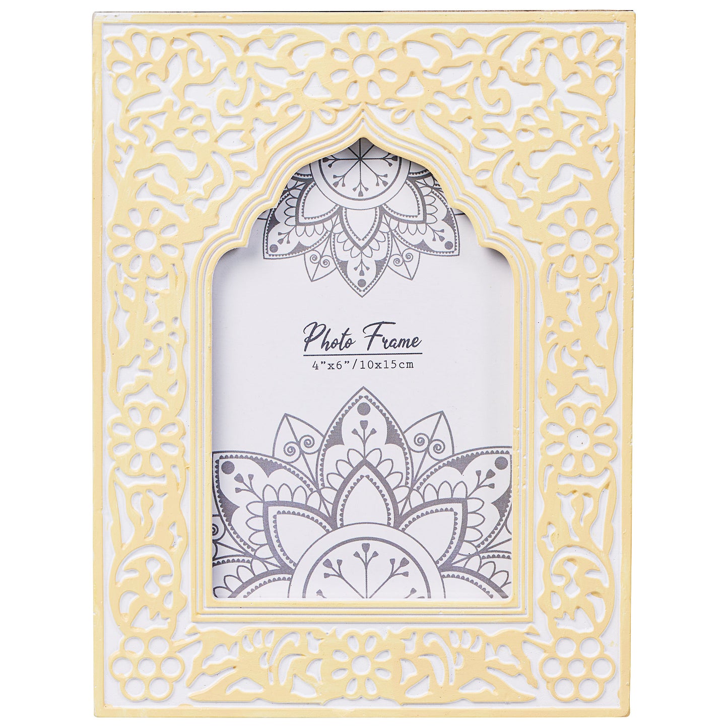 Taj Resin Photo Frame 4x6"