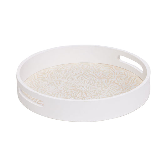 Mandala Print Tray 30cm