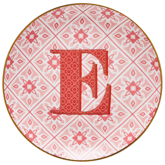 Taj Monogram Cake Plate B/E/T