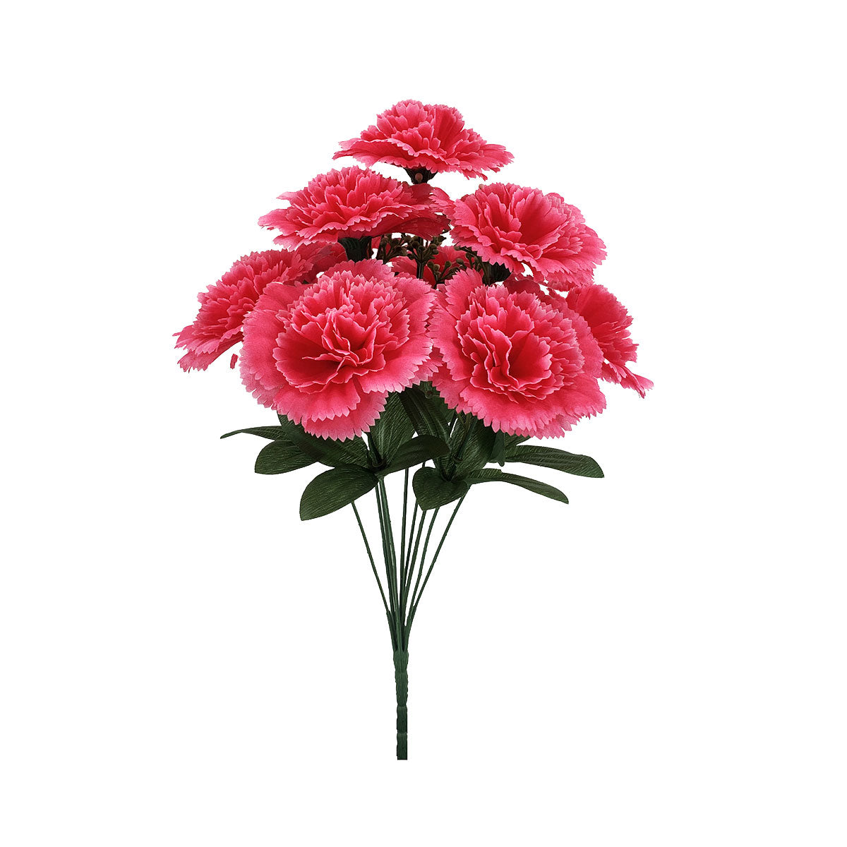 Faux Carnation Bunch Assorted