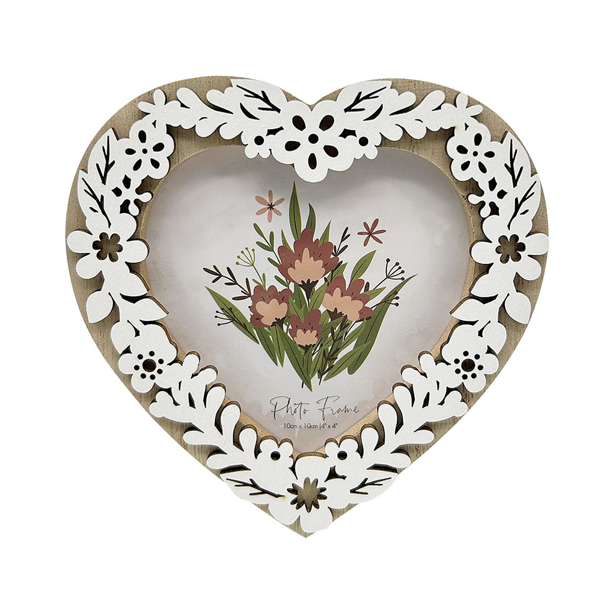 Hearth Photo Frame Floral Cut Out