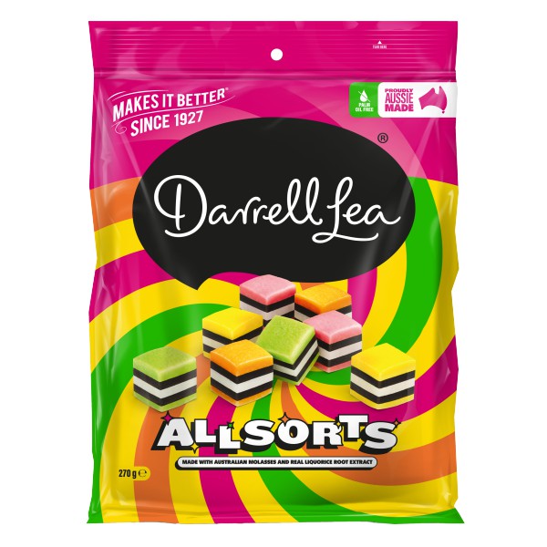 Darrell Lea Liquorice Allsorts 270g