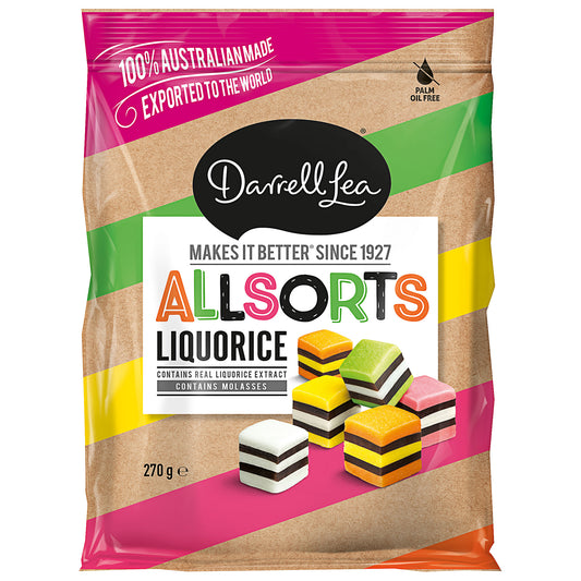 Darrell Lea Liquorice Allsorts 270g