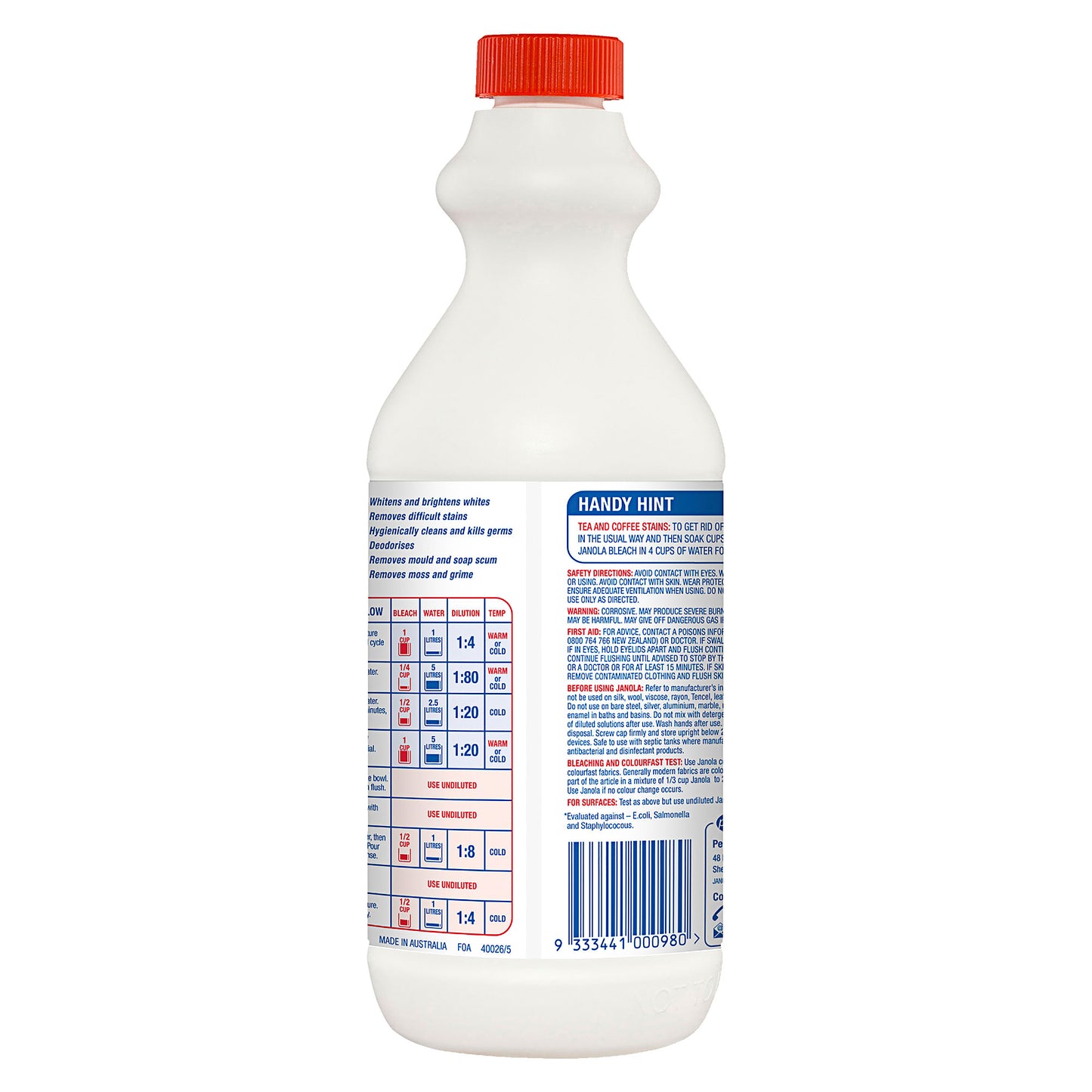 Janola Premium Bleach Regular 1.25L