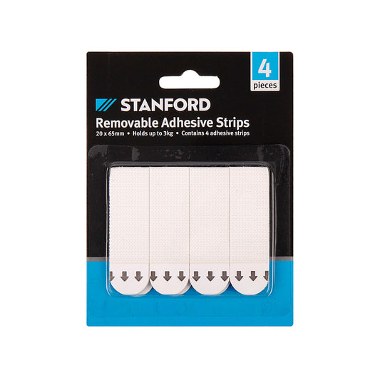 Stanford Removable Sticky Strips 4pk