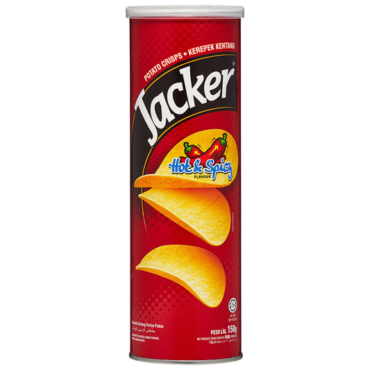 Jacker Potato Crips Hot And Spicy 150g