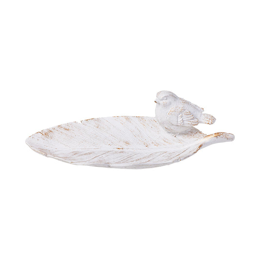 Bird On Leaf Ornamental Dish