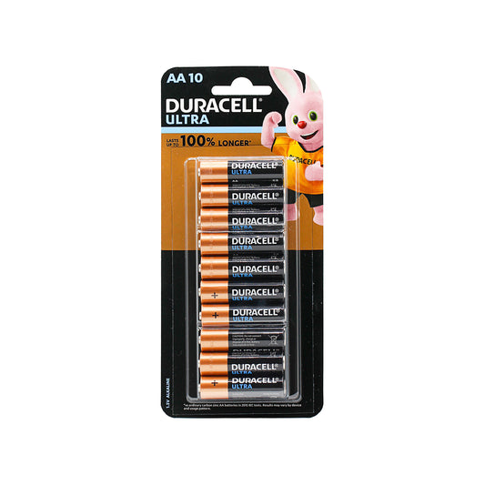 Duracell Ultra AA Alkaline Batteries 10pk