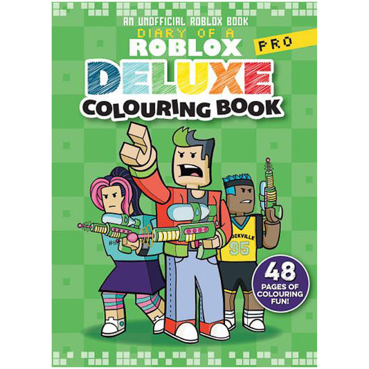 Colouring Book Diary Of A Roblox Deluxe