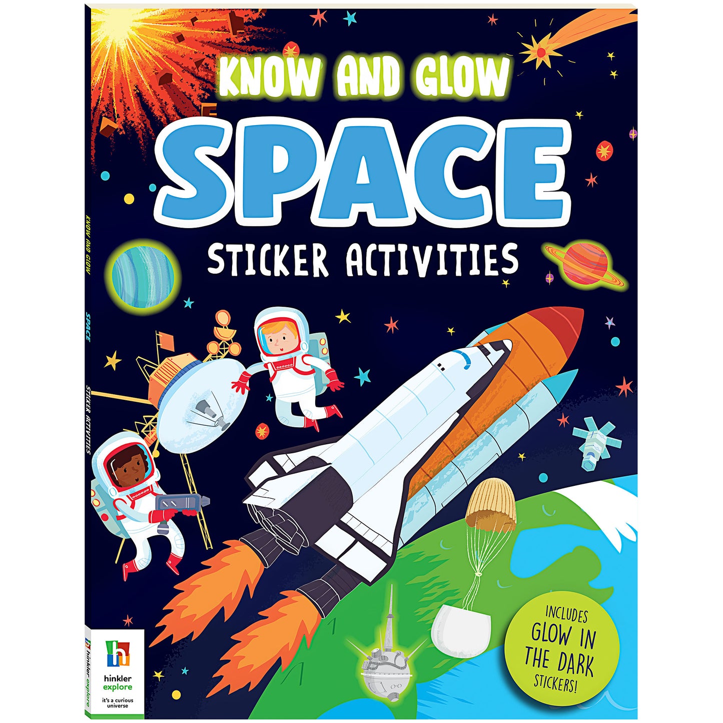 Know & Glow Sticker Activity Book Assorted