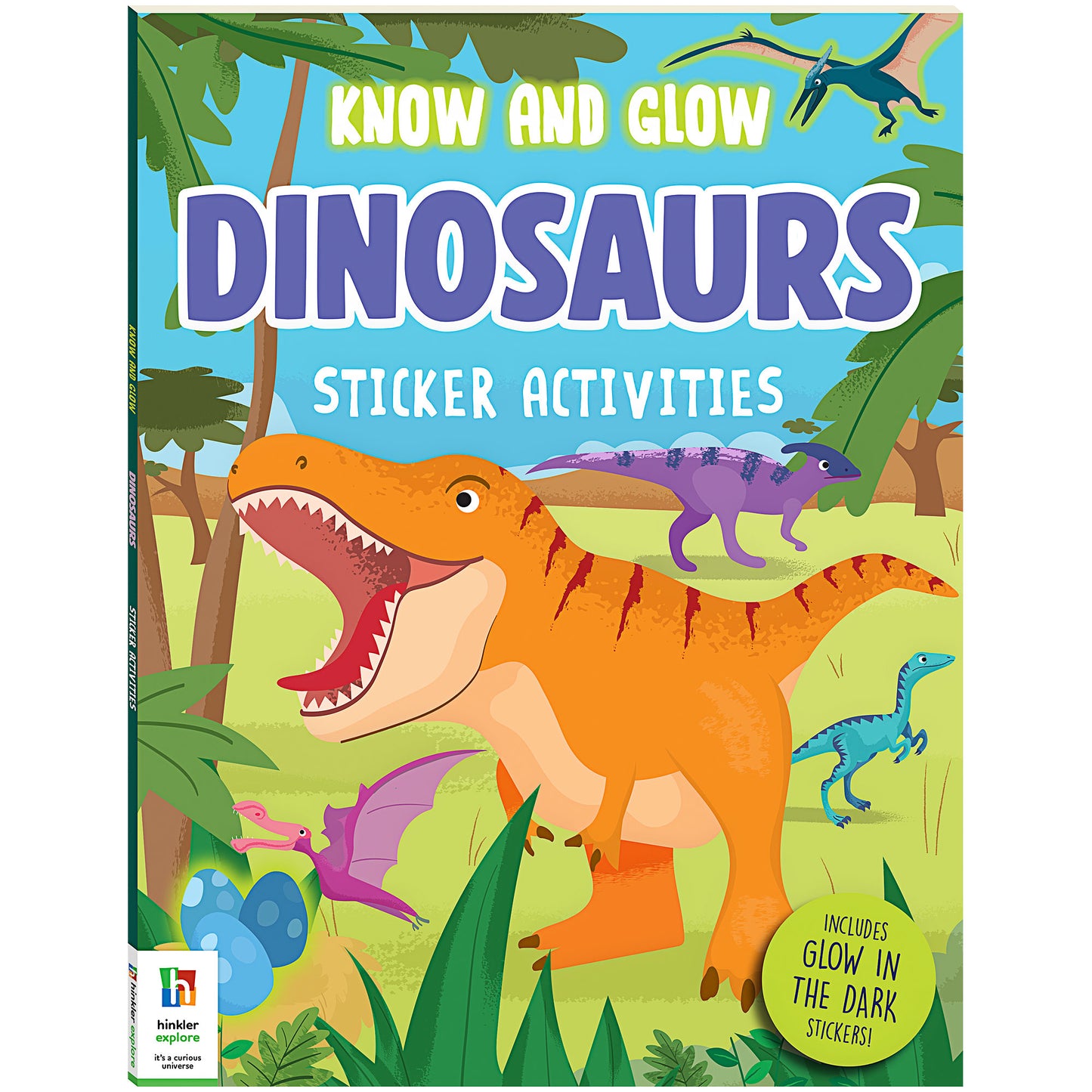 Know & Glow Sticker Activity Book Assorted