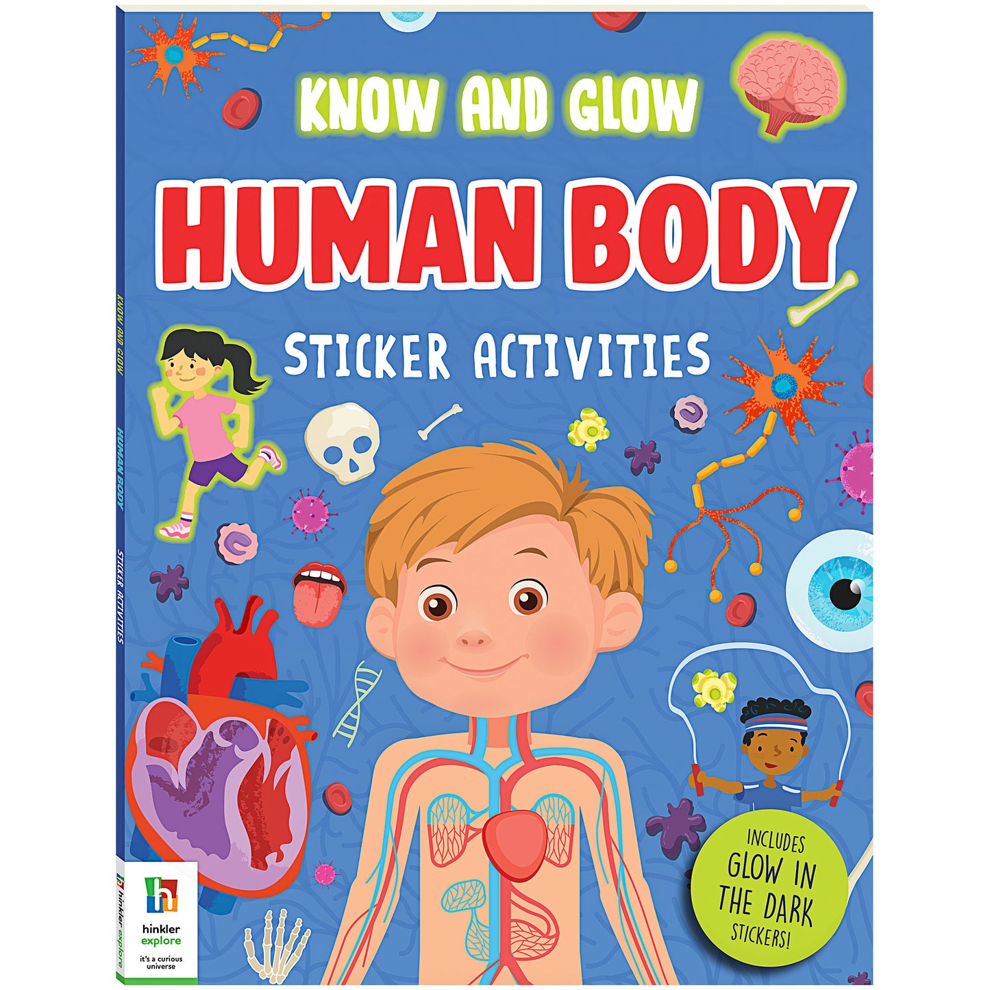 Know & Glow Sticker Activity Book Assorted