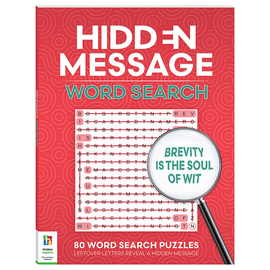 Hidden Message Word Search Book Assorted