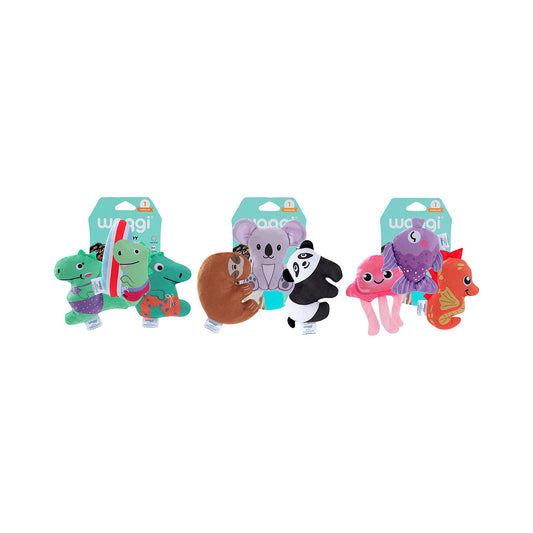 Waggi Plush Mini Animals 3pk Assorted