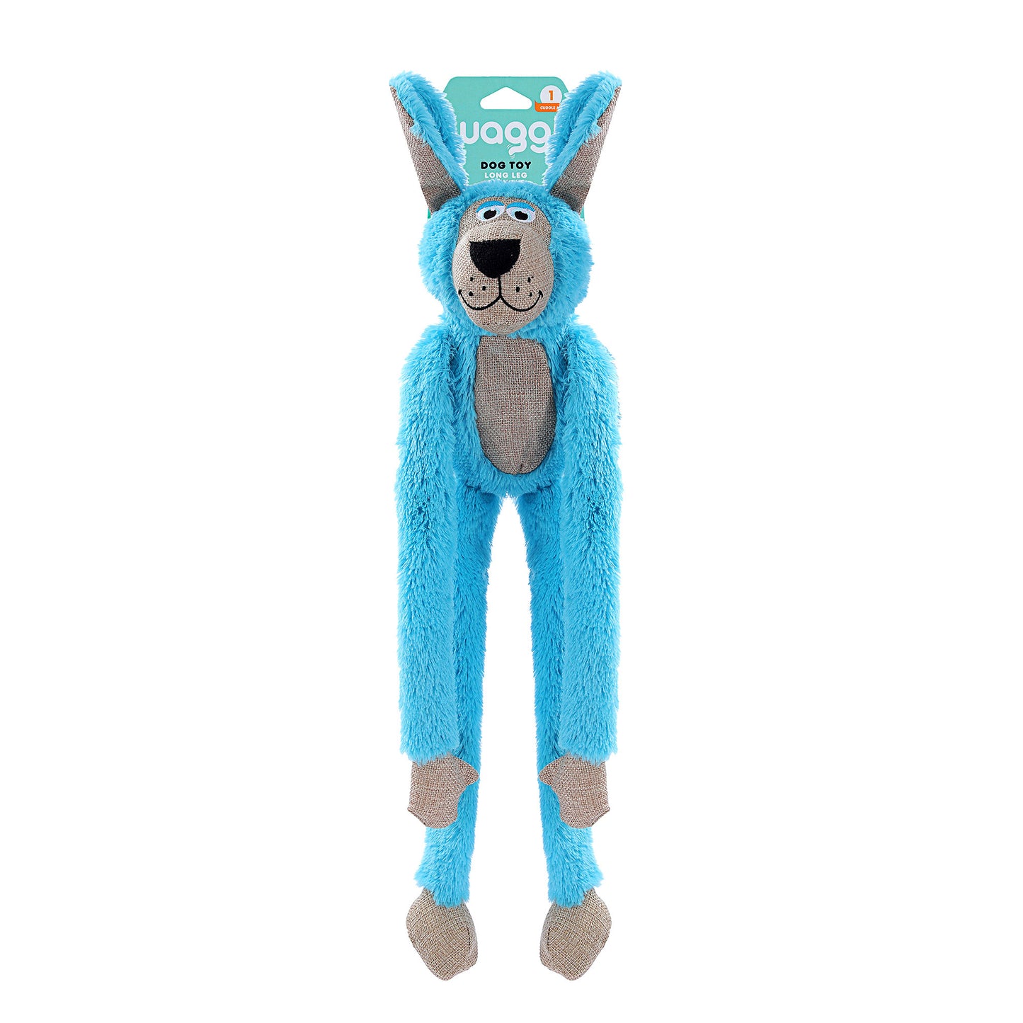 Waggi Lanky Long Legs Plush Toy Assorted