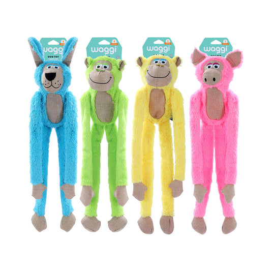 Waggi Lanky Long Legs Plush Toy Assorted