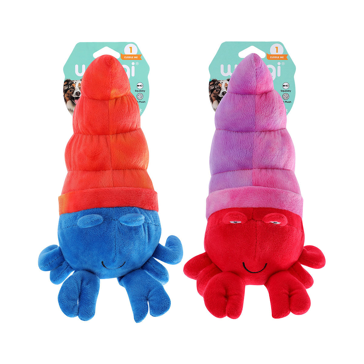 Waggi Plush Beach Life Crabs Assorted