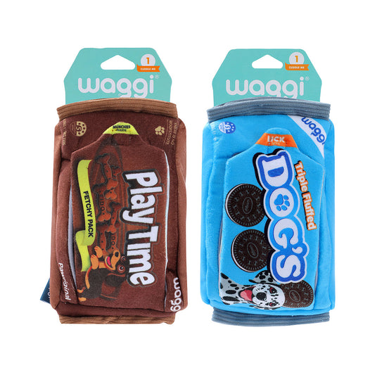 Waggi Plush Snacks Cookie Craze Assorted