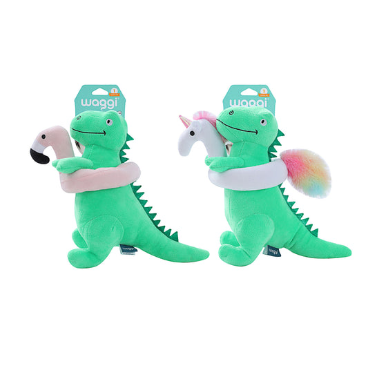 Waggi Plush Pool Party Dinos Assorted