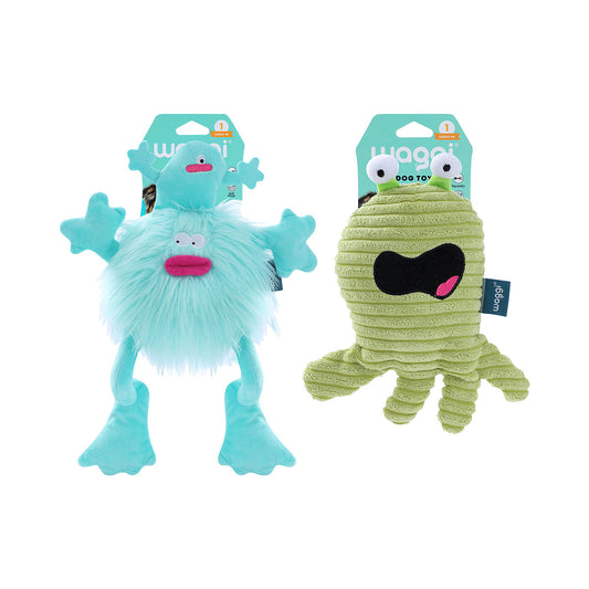 Waggi Plush Misfits Monster Assorted