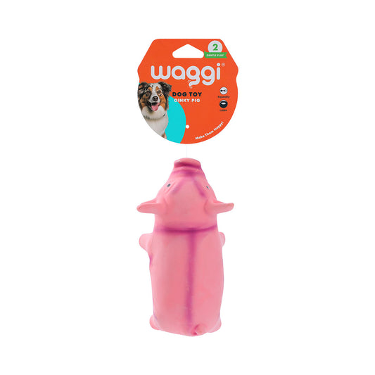 Waggi Latex Oinky Squeaky Pig