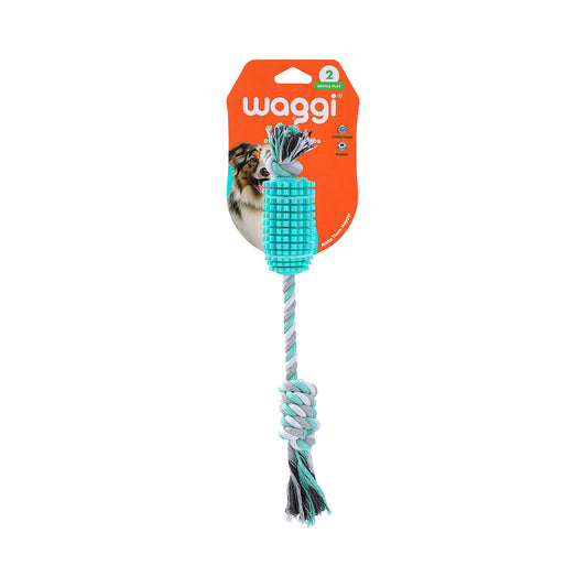 Waggi Dental Corn Cob With Rope Assorted