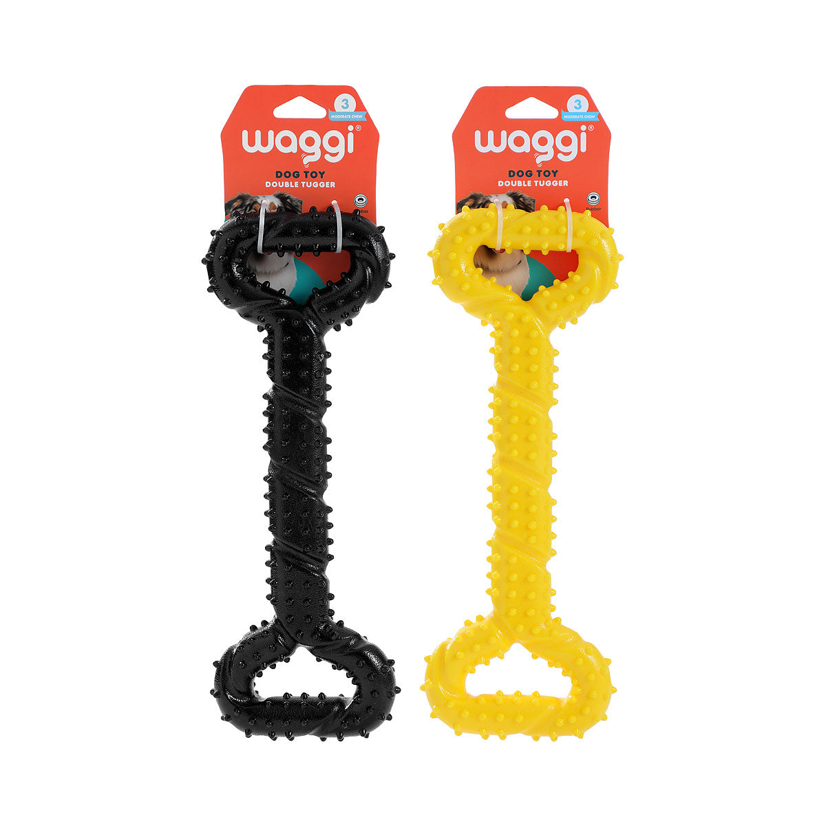 Waggi Dura Chew Tugger Assorted