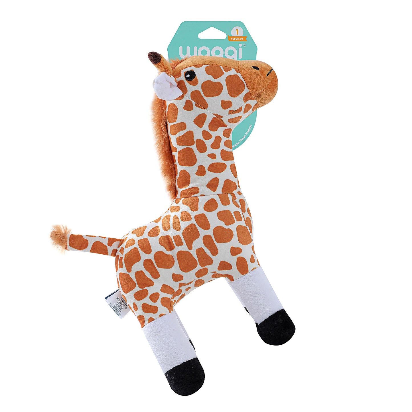 Waggi Plush Zoo Life Giraffe