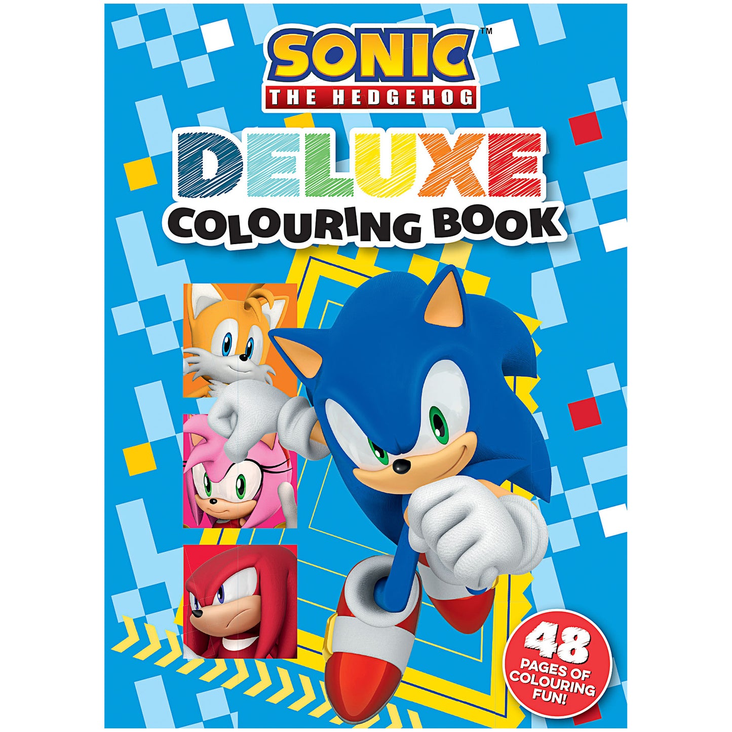 Colouring Book Sega Sonic Deluxe