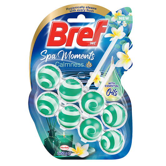 Bref Spa Moments Calmness Toilet Cleaner Block 50g 2pk