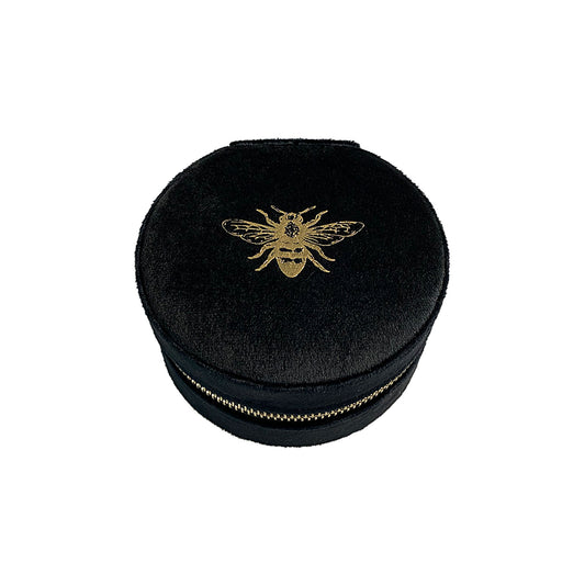 Bee Velvet Jewellery Box