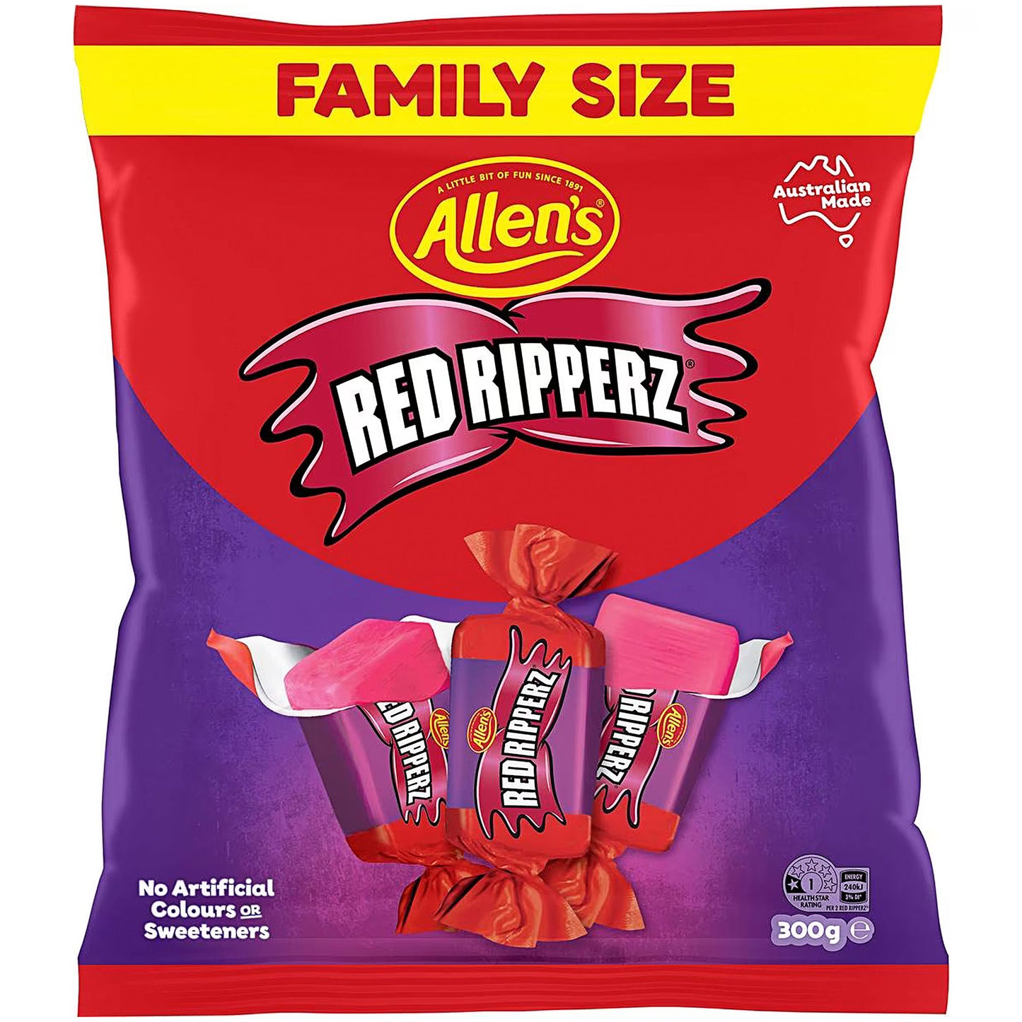 Allen's Red Ripperz 300g