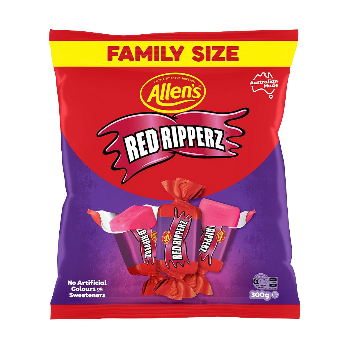 Allen's Red Ripperz 300g