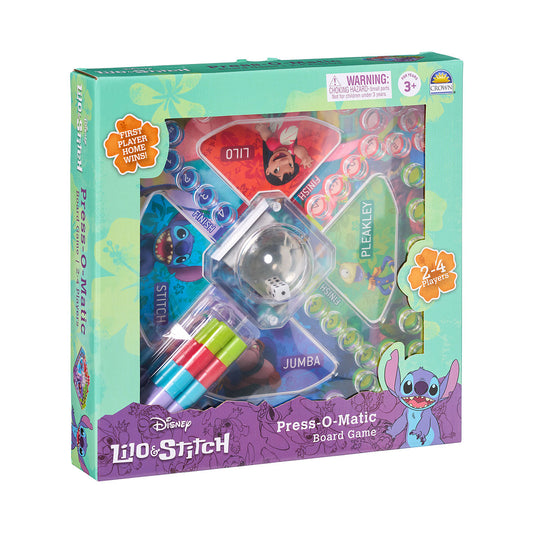 Stitch Press-O-Matic Game