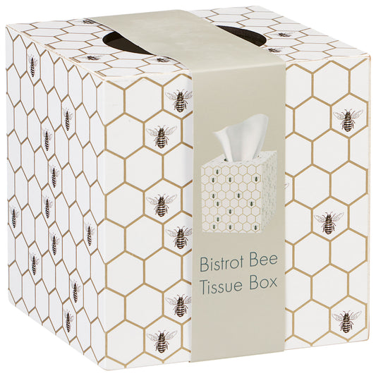 Let It Bee Square Tissue Box