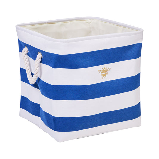 Bistrot Cotton Cube Basket Stripes