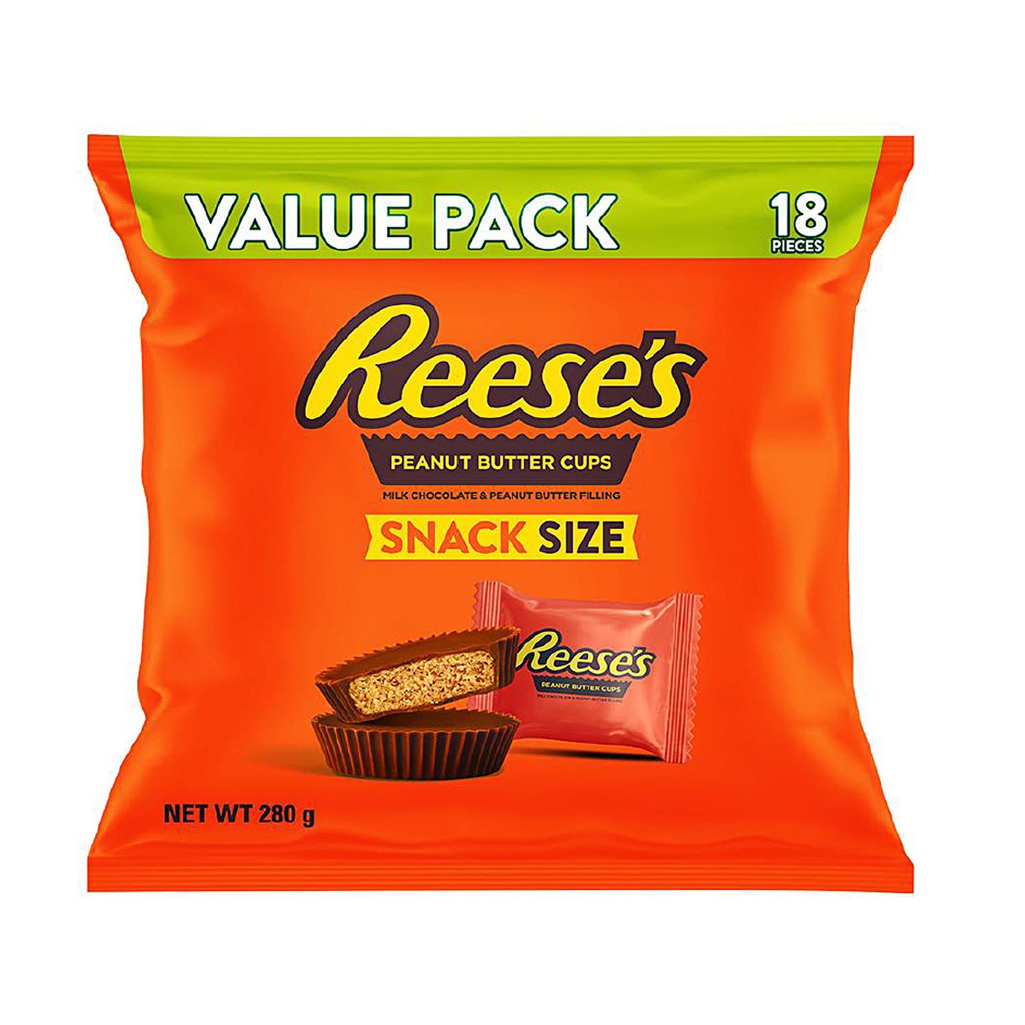 Reeses Peanut Butter Cups Snack Size 280g