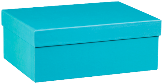 Gift Box Mint Blue Rectangle 13.5x9x6.2cm