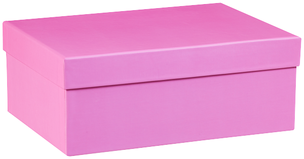 Gift Box Mid Pink Rectangle 10.5x6x4.8cm