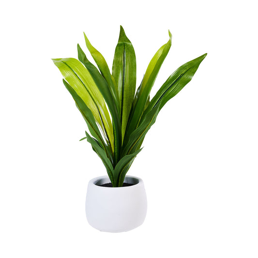 Faux Long Leaf Greenery Plant