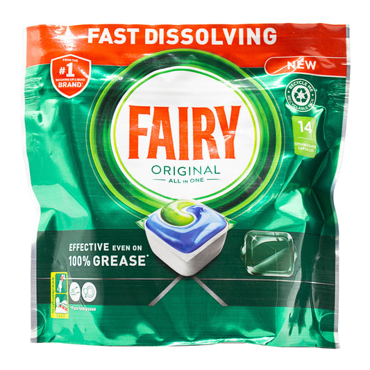 Fairy Caps All In 1 Regular 14pk